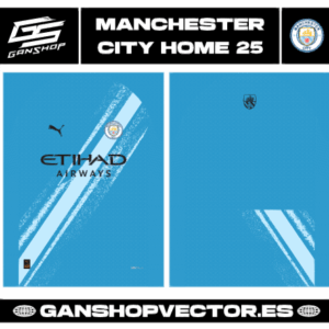 MANCHESTER CITY HOME 25