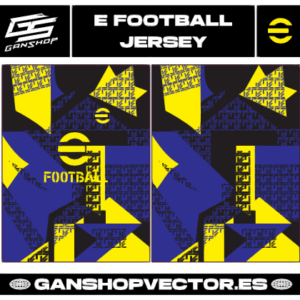 E FOOTBALL JERSEY