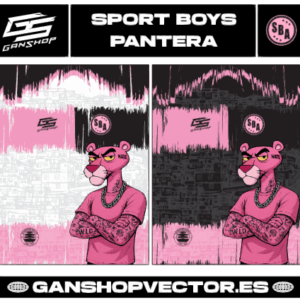 SPORT BOYS PANTERA ROSA