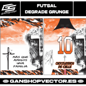 FUTSAL DEGRADE GRUNGE