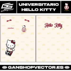 UNIVERSITARIO HELLO KITTY