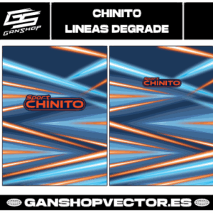 CHINITO LINEAS DEGRADE