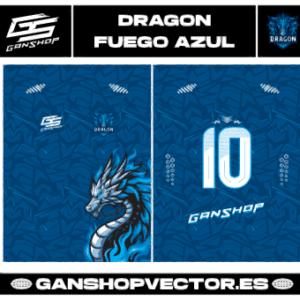 DRAGON FUEGO AZUL