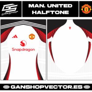 MANCHESTER UNITED HALFTONE