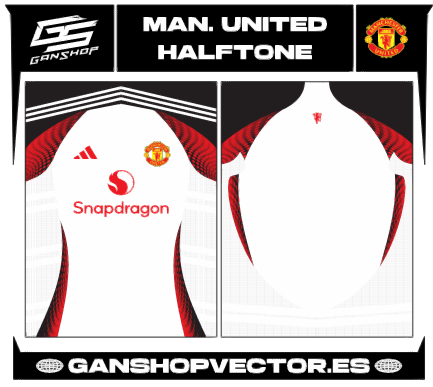 MANCHESTER UNITED HALFTONE