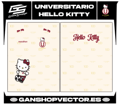 UNIVERSITARIO HELLO KITTY