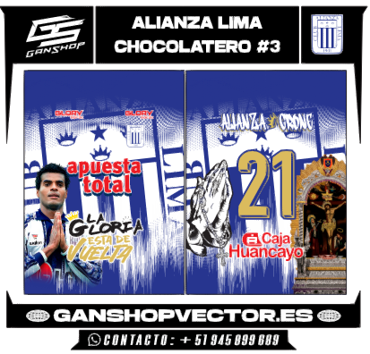 ALIANZA LIMA CHOCOLATERO #3