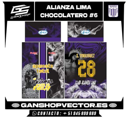 ALIANZA LIMA CHOCOLATERO #6