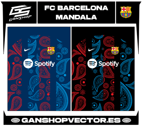 FC BARCELONA MANDALA