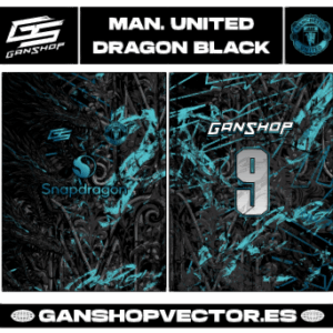 MANCHESTER UNITED DRAGON BLACK