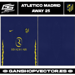 ATLETICO MADRID AWAY 25