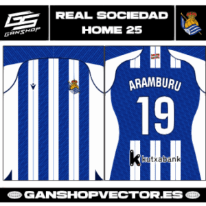 REAL SOCIEDAD HOME 25