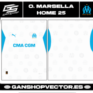 OLYMPIQUE MARSELLA HOME 25