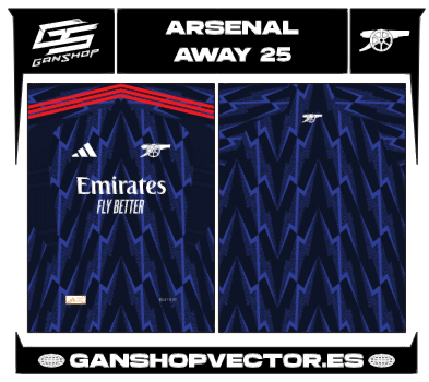 ARSENAL AWAY 25