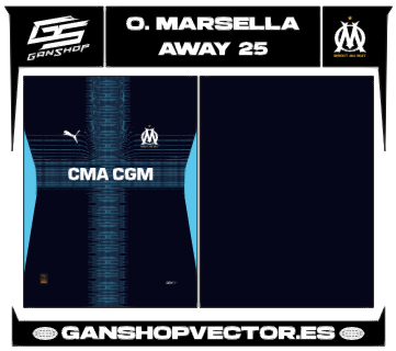 OLYMPIQUE MARSELLA AWAY 25