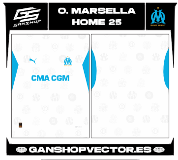 OLYMPIQUE MARSELLA HOME 25