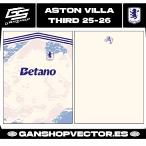 ASTON VILLA THIRD 25
