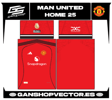 MANCHESTER UNITED HOME 25