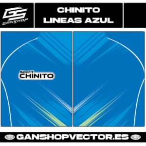CHINITO LINEAS AZUL