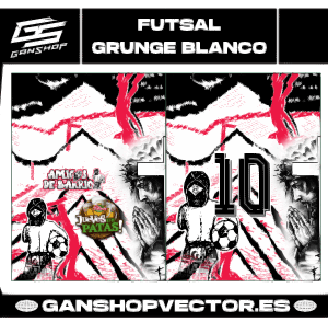 FUTSAL GRUNGE BLANCO
