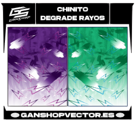 CHINITO DEGRADE RAYOS
