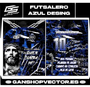 FUTSALERO AZUL DESING