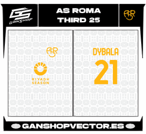 AS ROMA THIRD 25