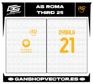 AS ROMA THIRD 25