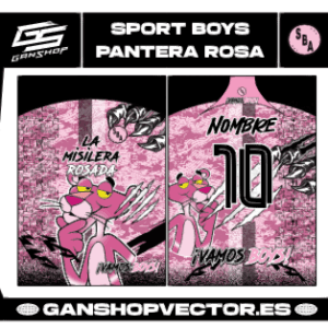 SPORT BOYS PANTERA ROSA