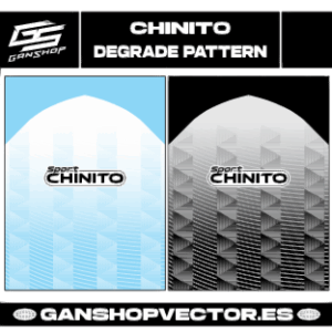 CHINITO DEGRADE PATTERN