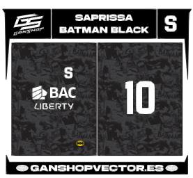 SAPRISSA BATMAN BLACK