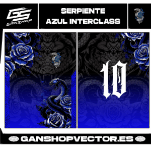 SERPIENTE AZUL INTERCLASS