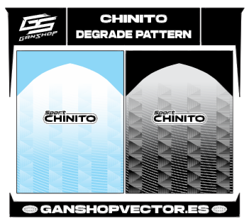 CHINITO DEGRADE PATTERN