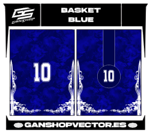 BASKET BLUE