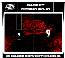 BASKET DESING ROJO