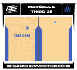 OLYMPIQUE MARSELLA THIRD 25