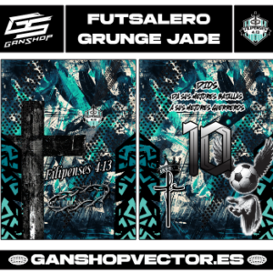 FUTSALERO GRUNGE JADE