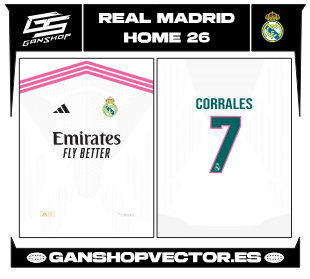 REAL MADRID HOME 26