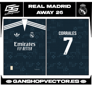 REAL MADRID AWAY 26