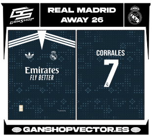 REAL MADRID AWAY 26