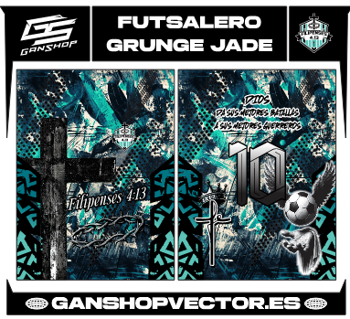 FUTSALERO GRUNGE JADE