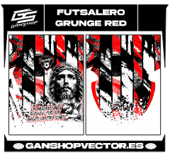 FUTSALERO GRUNGE RED