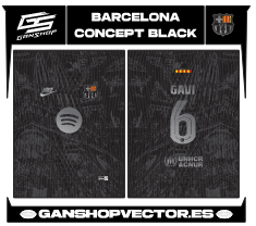 BARCELONA CONCEPT BLACK