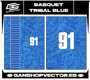 BASQUET TRIBAL BLUE