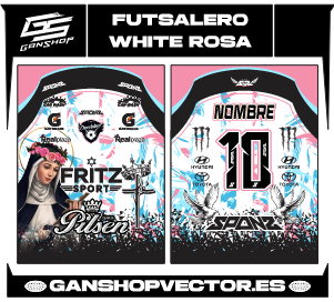 FUTSALERO WHITE ROSA
