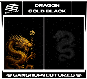 DRAGON GOLD  BLACK