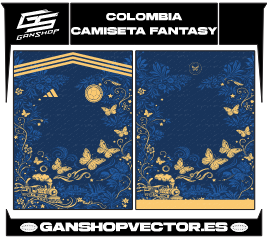 COLOMBIA CAMISETA FANTASY