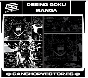 DESING GOKU MANGA