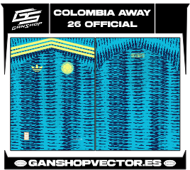 COLOMBIA AWAY 26 OFFICIAL