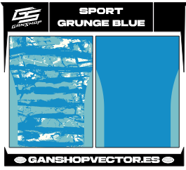SPORT GRUNGE BLUE